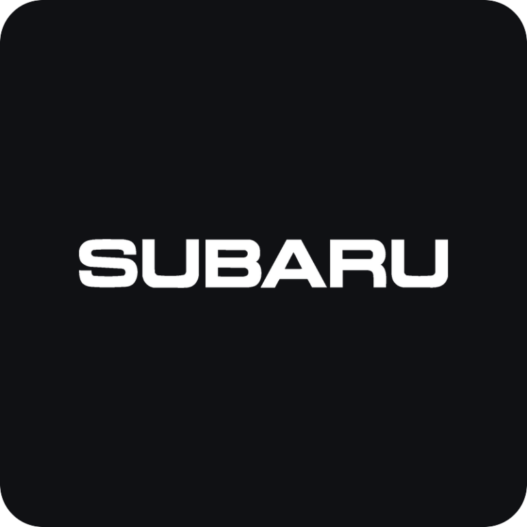 Nálepka Subaru nápis na auto
