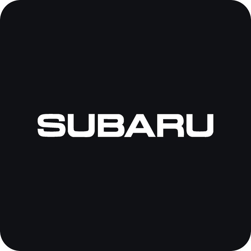 Subaru nápis Nálepka Subaru nápis na auto