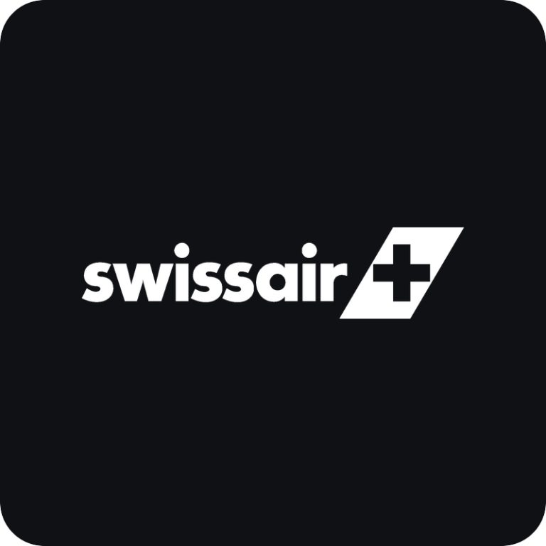 Nálepka Swissair logo na auto