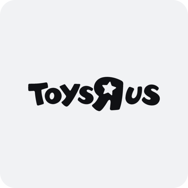 Nálepka Toys R Us logo na auto