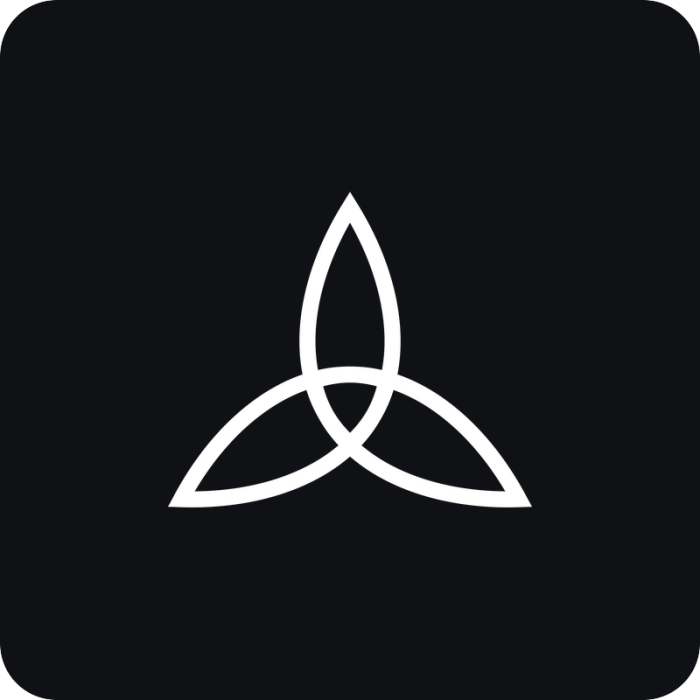 Triquetra - rezaná nálepka na auto