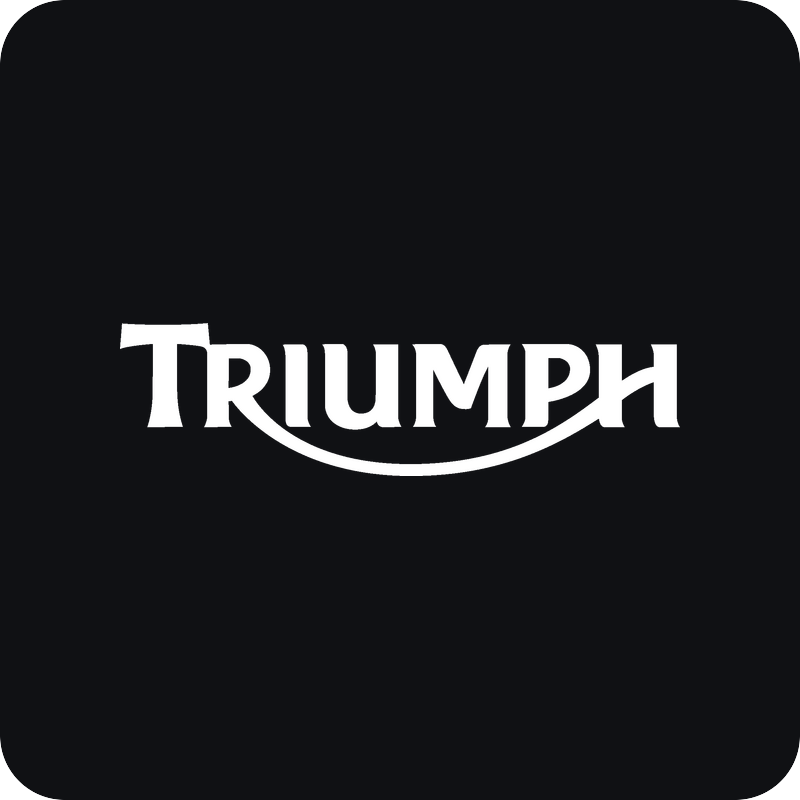 Triumph logo Nálepka Triumph logo na auto