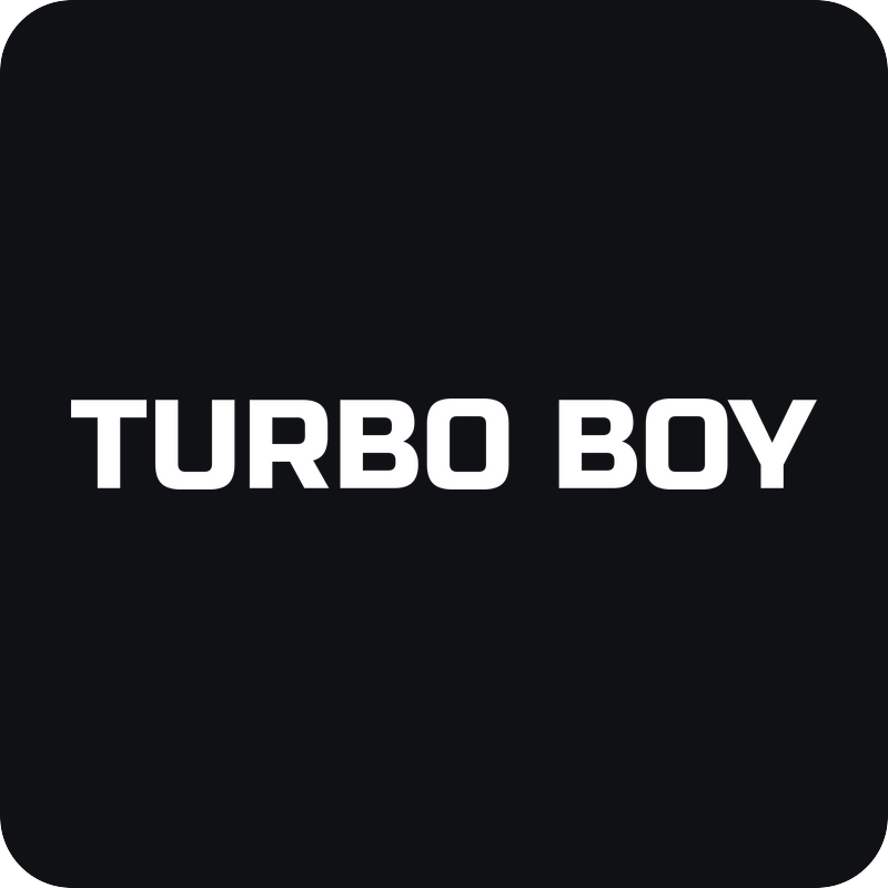 Nálepka Turbo Boy Nálepka Turbo Boy - rezaná nálepka na auto