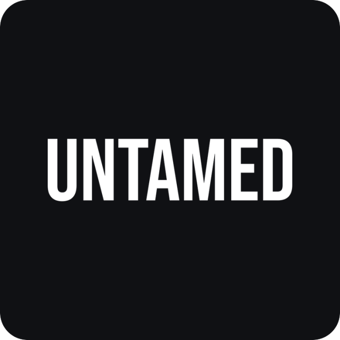 Nálepka Untamed - rezaná nálepka na auto