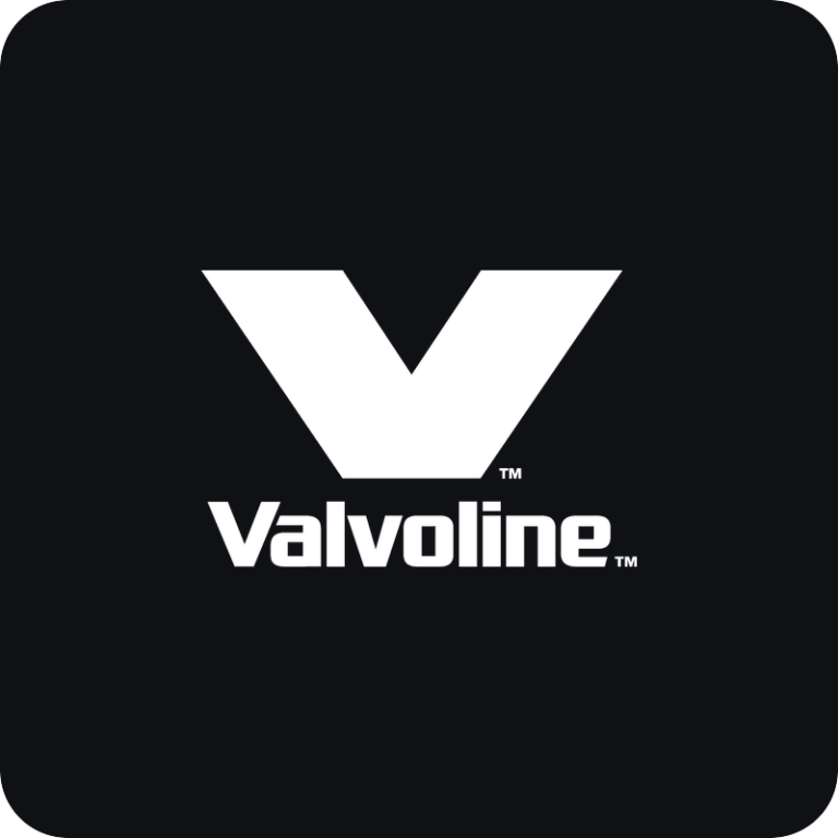 Nálepka Valvoline logo na auto