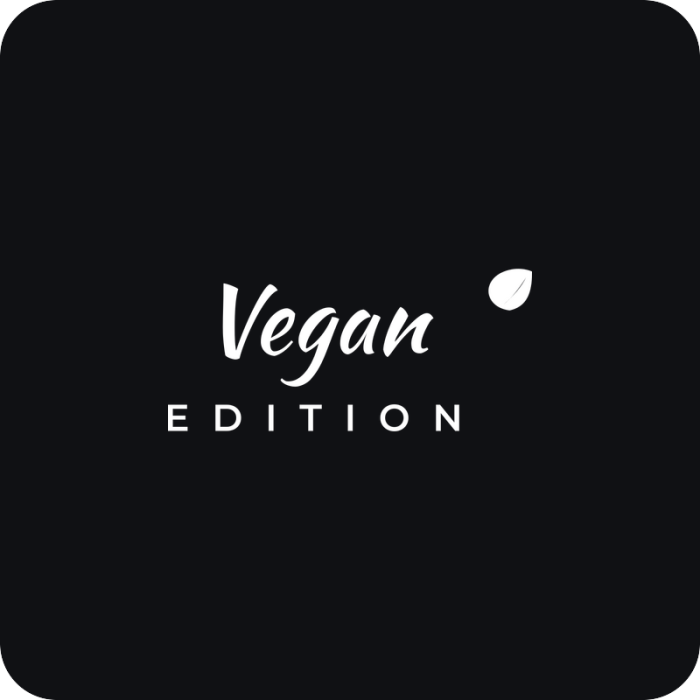 Vegan edition - rezaná nálepka na auto