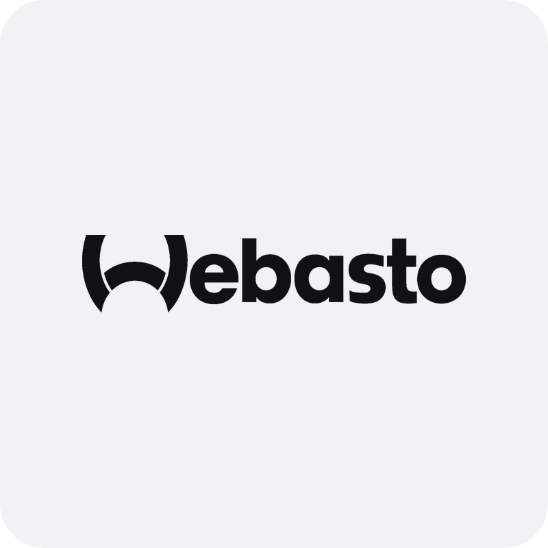 Webasto logo Nálepka Webasto logo na auto