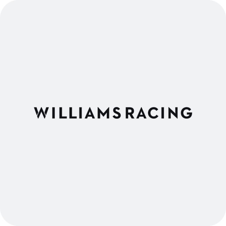 Nálepka Williams Racing logo na auto