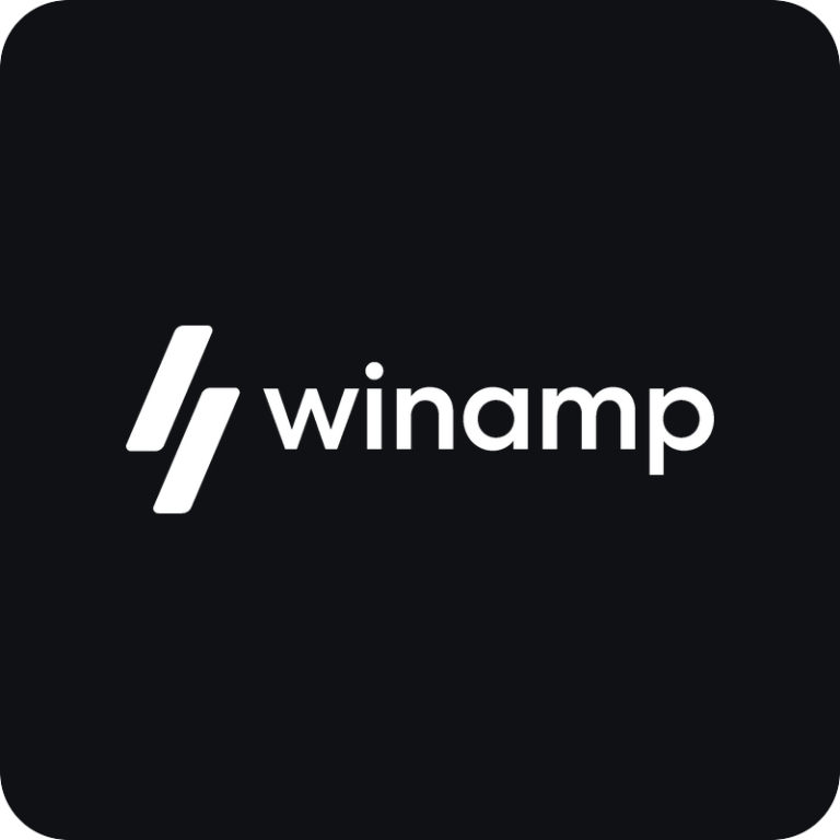 Nálepka Winamp logo na auto