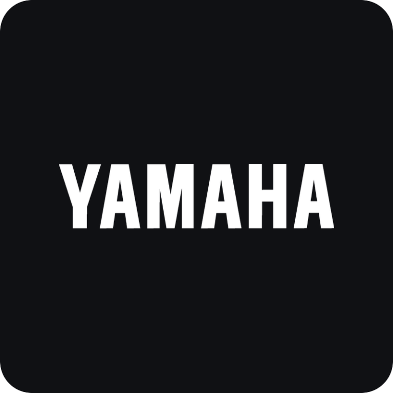 Nálepka Yamaha logo na auto
