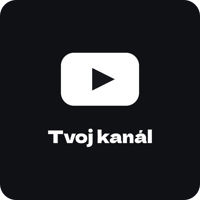 YouTube nálepka s kanálom YouTube nálepka s kanálom - rezaná nálepka na auto