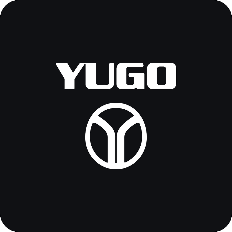 Yugo logo Nálepka Yugo logo na auto