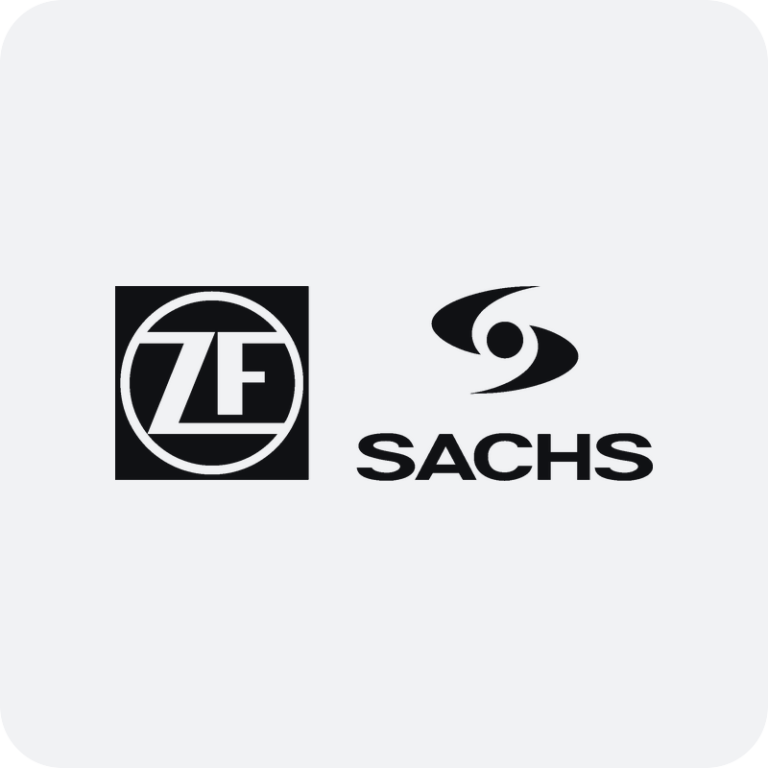 Nálepka ZF Sachs logo na auto