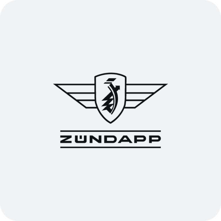 Nálepka Zündapp logo na auto