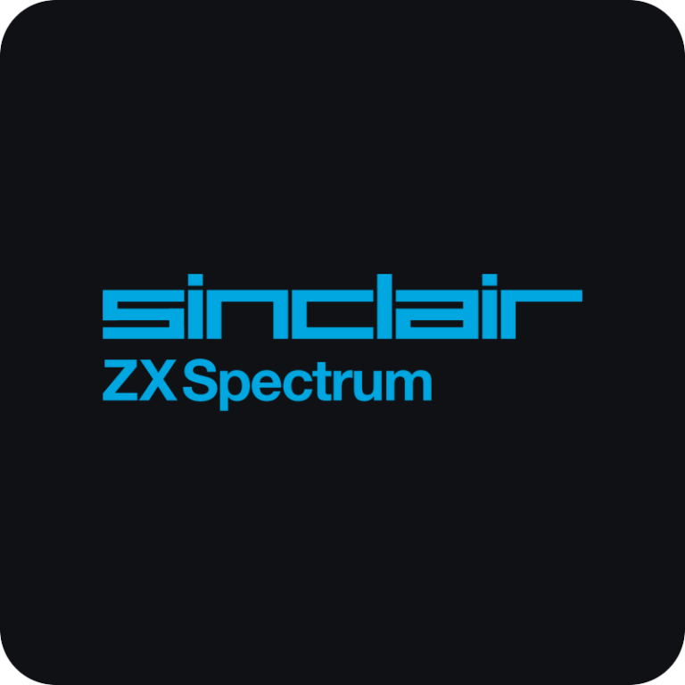 Nálepka Sinclair ZX Spectrum logo na auto