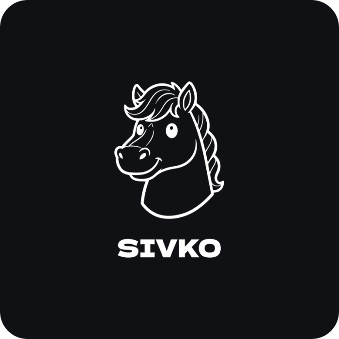 Koník v aute - rezaná nálepka na auto